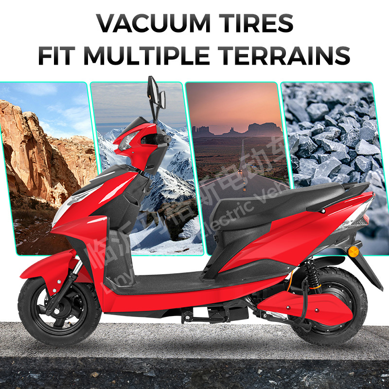 Source Factory Bicicleta eléctrica de dos ruedas Coche de batería de alta resistencia Hombres y mujeres adultos Recoger niños scooter doméstico