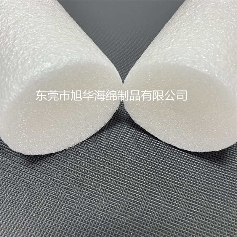 珍珠棉实心半圆管白色半圆形泡沫棒异形珍珠棉填充运输包装保护条