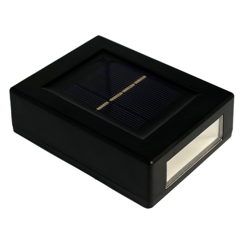 Lámpara de jardín al aire libre solar lámpara de pared del hogar Decoración pared lavado de pared de luz de la atmósfera lámpara de pared a prueba de lluvia