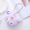 Purple Kuromi (round bag with beads)