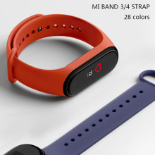 适用于小米手环4表带 适用手环3/4 NFC表带腕带mi band4表带