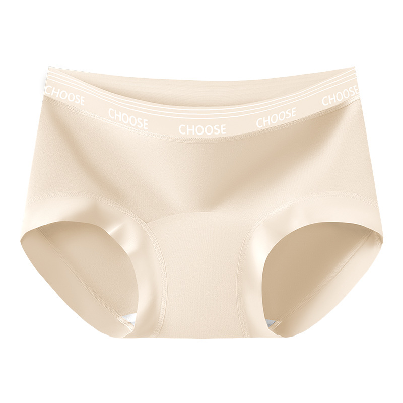 Ropa interior de algodón puro algodón antibacteriano tipo A algodón cómodo bolso de cadera deportes de color sólido pantalones triangulares femeninos son refrescantes.