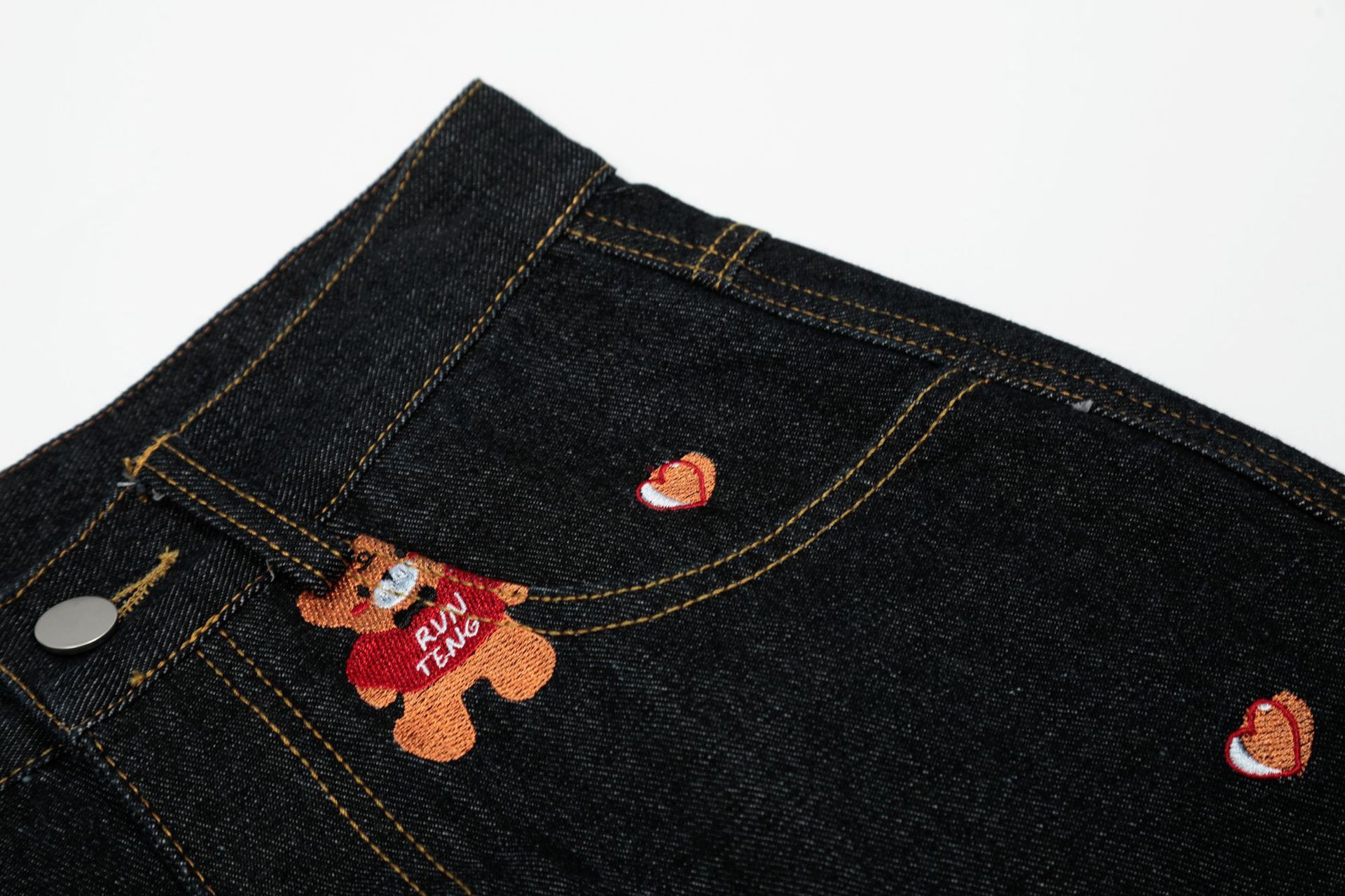 Brand 2025 Street Fashion European And American Denim Solid Color Straight-Leg Women's Casual Jeans Wholesale Supply_ecoleips.com