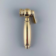 锆金色全铜复古喷枪厨房可抽拉式冲洗头卫生间马桶伴侣增压冲洗器