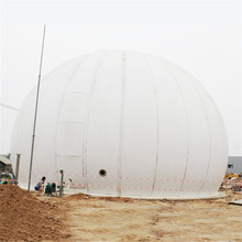 沼气储气柜 直径十米的双膜气柜容积 双膜气柜内膜容量