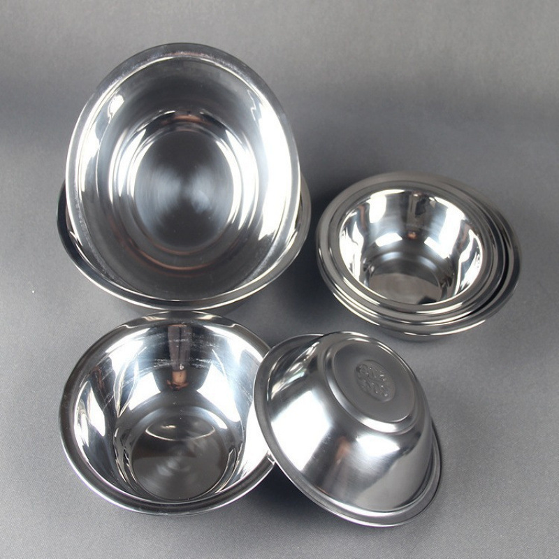 不锈钢汤盆特厚不锈钢小盆配菜小盆不锈钢马斗码兜调料盆不锈钢碗