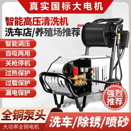 清洗机;高压水流清洗;便携式洗车器