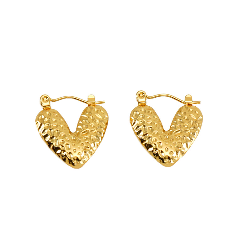 15g Weight 304 Stainless Steel Ear Needle Material Hoop Earrings Classification 1 Pair Quantity Outdoor, Shopping Occasion 304 Stainless Steel Material Geometric, Heart Shape, Eye Pattern Women's Gender Plating Design Basic, Modern Style, Classic Style Style 1 Pair Basic Modern Style Classic Style Geometric Heart Shape Eye Plating 304 Stainless Steel Hoop Earrings 11