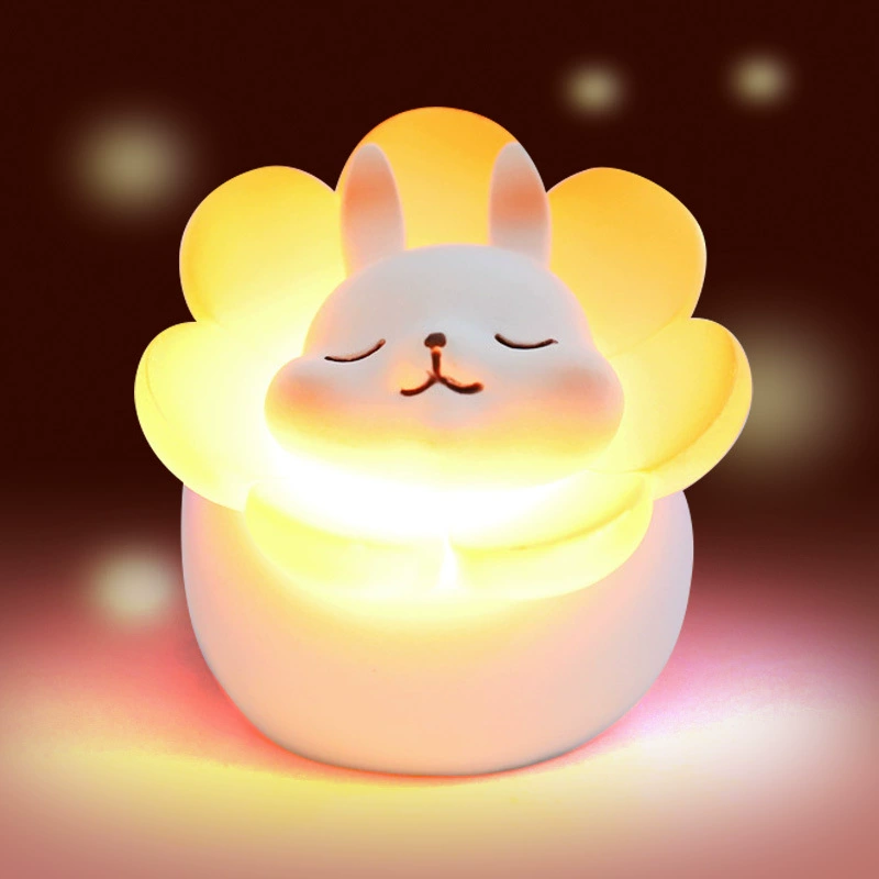 Fat Dudu Creative Electroplating Slip Star Light Cute Dedin Night Lantern Boy Girls and Girls' Birthday Valentine\'s Day Gift