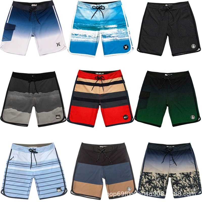 Quiksilver внешняя торговля трансграничные пляжные брюки эластичные плавки мужские быстросохненные шорты для серфинга