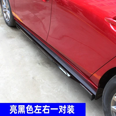Big Surrounded: Rear Lip Rear Bumper - single-pack-20-23-angkesela-a-pair-of-glossy-black-side-skirts