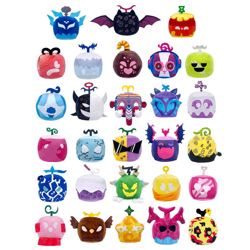 Big Deal--Bloxfruits Game Doll Devil Fruit Leopard Print Earthquake Fox Box Kidsren's Gift Wholesale Big Deal--Bloxfruits Game Doll Devil Fruit Leopard Print Earthquake Fox Box Kidsren's Gift Wholesale