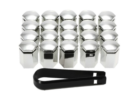 Aplicable a Vauxhall accesorios del coche tapa rueda tuerca perno cubierta 17mm alargado estilo T94