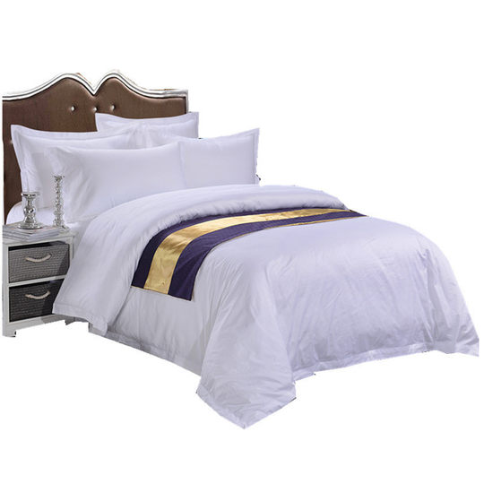 Brand Hotel Linen Manufacturer Hotel B&B 4-Piece Set White Bedding Hotel Linen