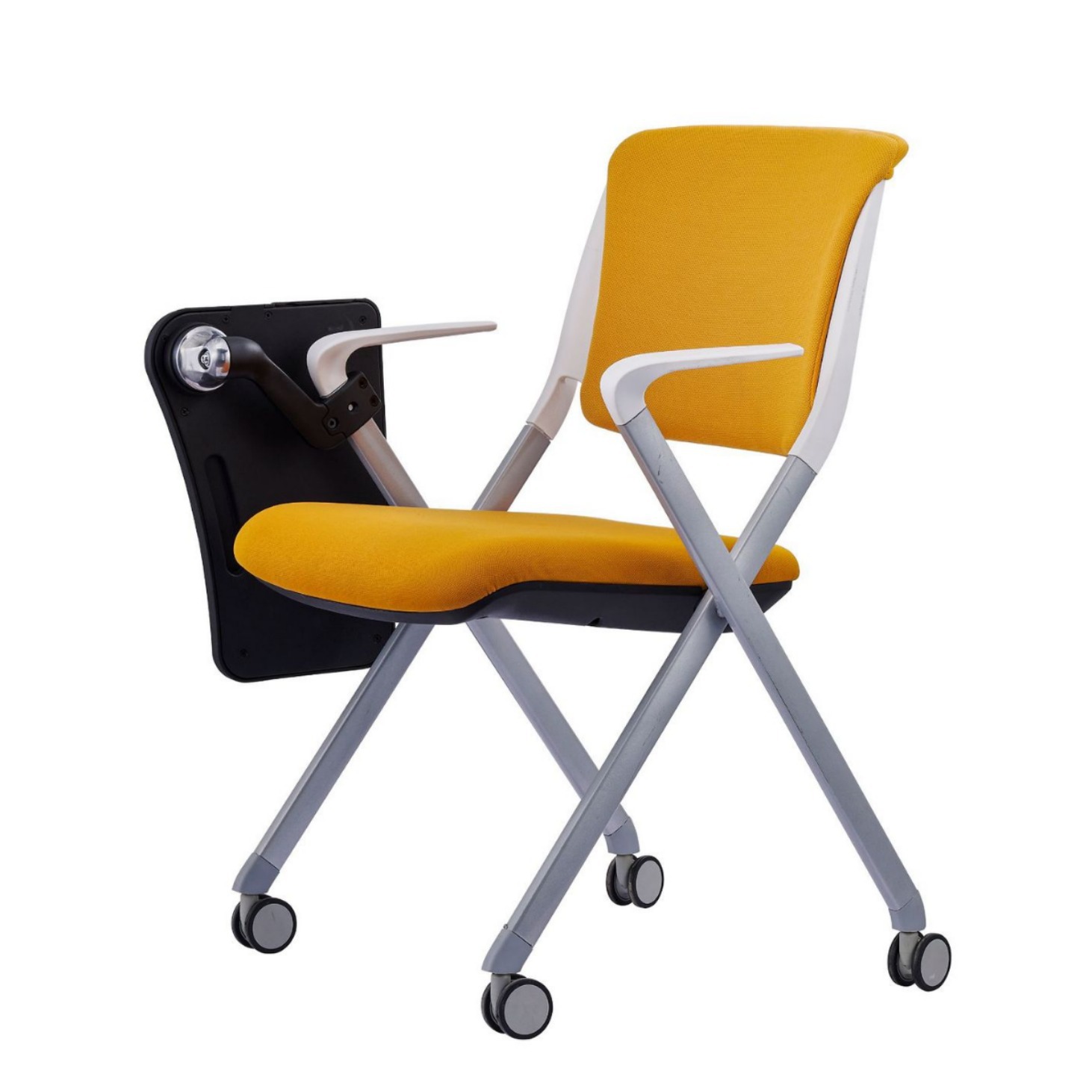 silla de capacitación escolar, silla de conferencia de alta calidad, silla de asiento de esponja suave, silla de conversación casual, silla de oficina del personal image 5