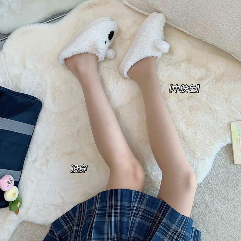 Heartquake Light Legs Flagship Store Autumn and Winter New Style Barely-There Feel Stockings Double-Layer Fleece-Lined Thickened Leggings Others