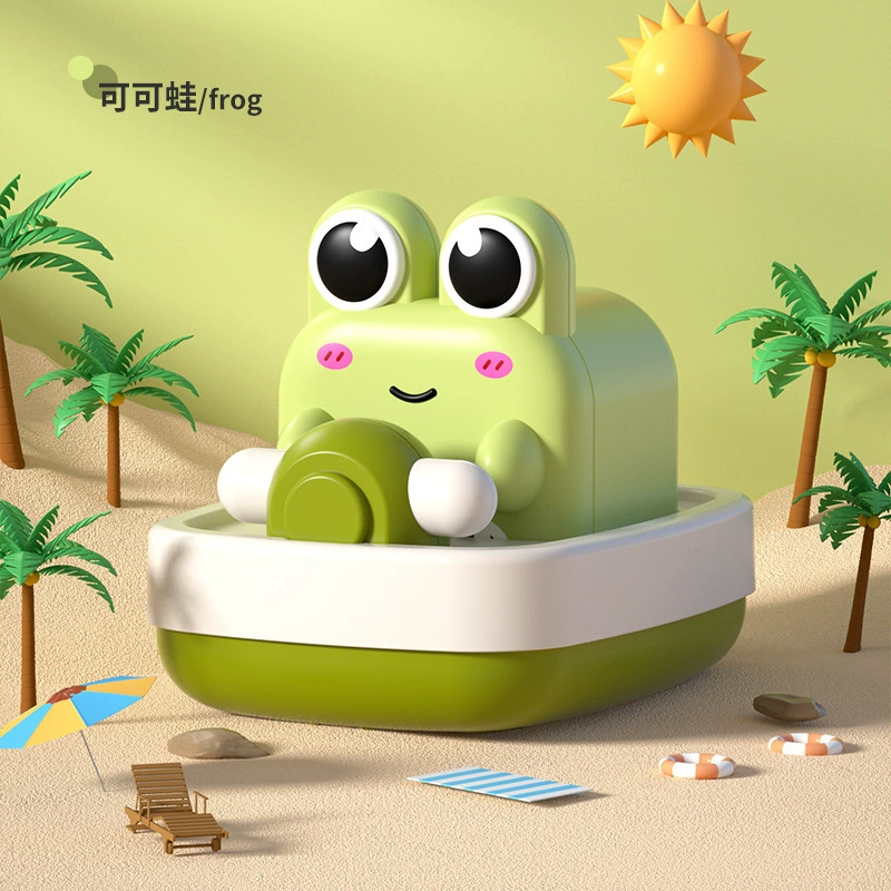 B.Duck, заводная игрушка для игр во воде, лягушонок, оптом