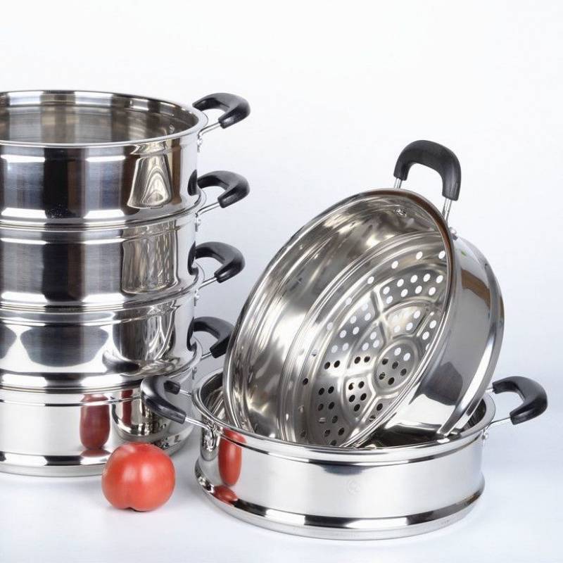 316食品級蒸し器を厚くして、ステンレス蒸し器のミルク鍋を高くします。|undefined