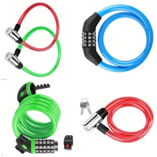Bicycle lock anti-theft mountain bike chain lock electric car motorcycle battery car portable lock bicycle accessories