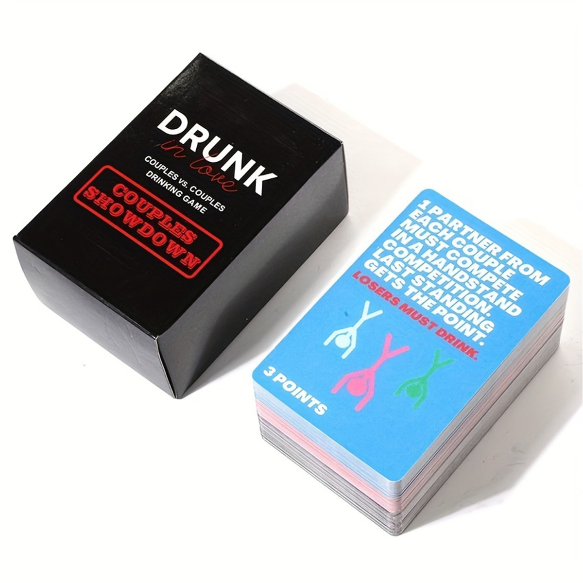 Romantic Card Game For Couples - Interactive Party Drinking Fun_voghion.com