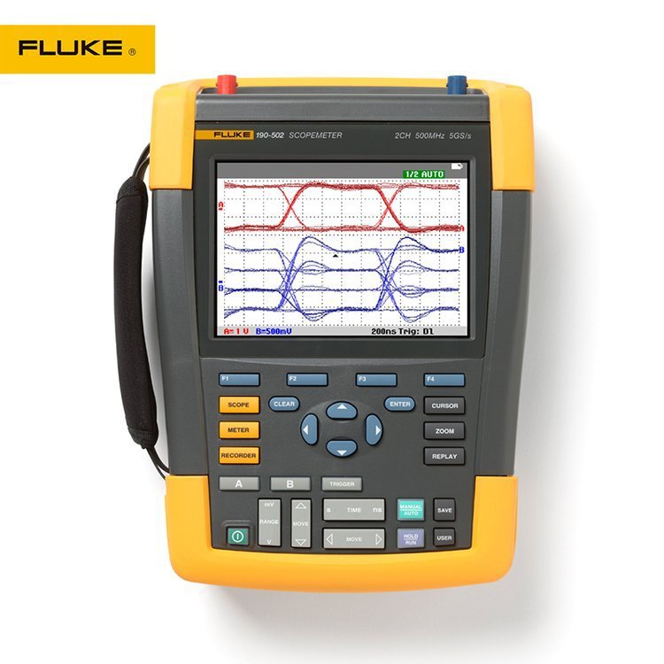 福禄克Fluke 190II多通道便携式示波器福禄克F123B/124B示波表现