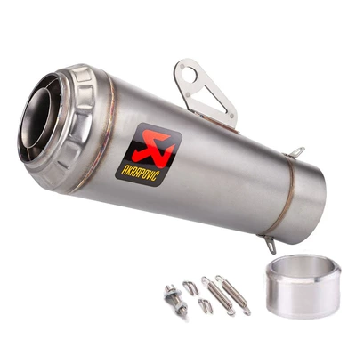General motorcycle modified exhaust Motorcycle exhaust pipe - type-b-with-stickers