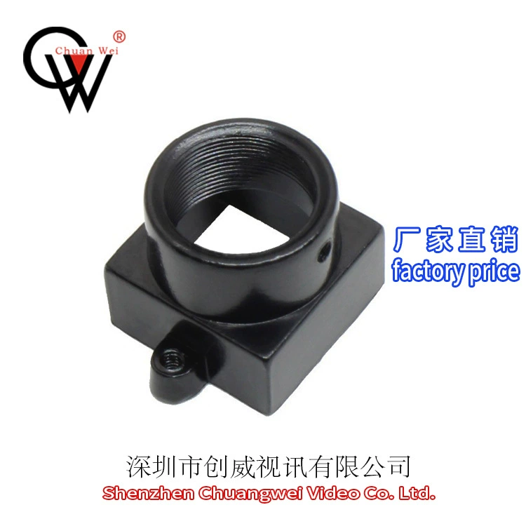 Держатель объектива M12 Винтовые зубы Цельнометаллический материал 20 отверстий Расстояние камеры симулятор Держатель объектива Chuangwei Video