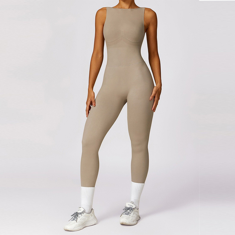 Europa y los Estados Unidos de alta elasticidad apretada delgada mel melones de caderas sexy de espalda abierta para elevar caderas en forma de ropa de ejercicios ropa de yoga