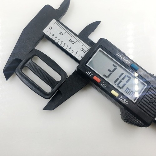 Manufacturer direct supply plastic three-position buckle adjustment buckle day buckle plastic