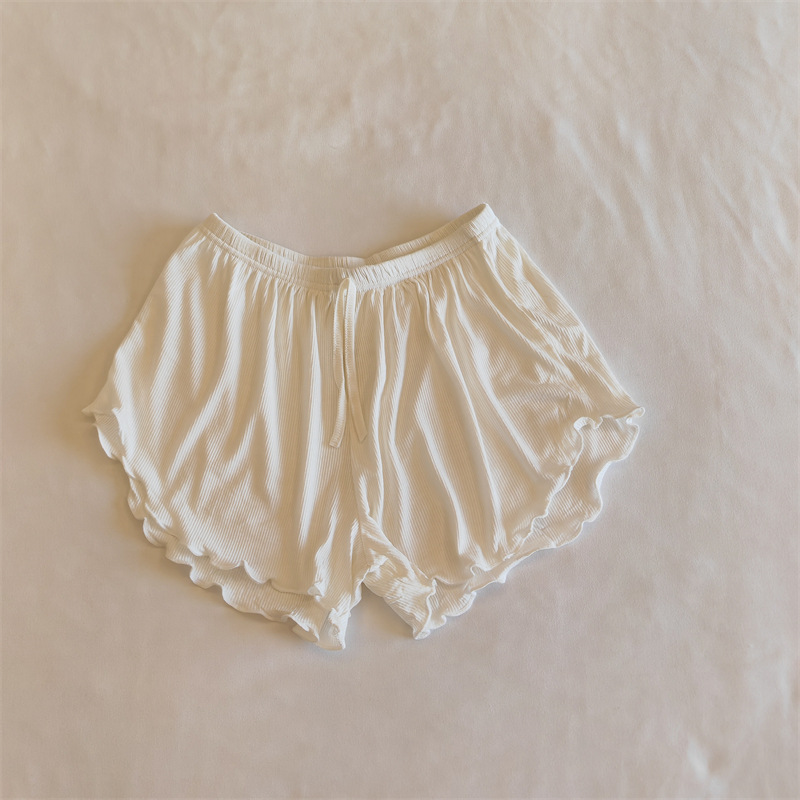 3096 # 싱글 반바지 화이트