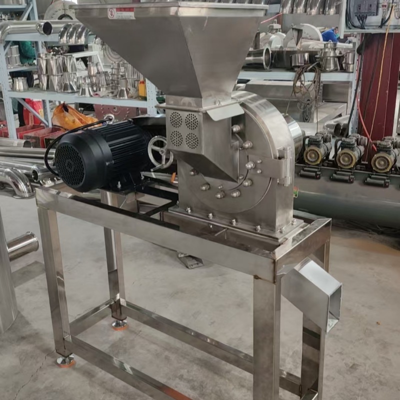 不锈钢自吸玉米大米粉碎机 花椒调味料磨粉机 果蔬打浆机