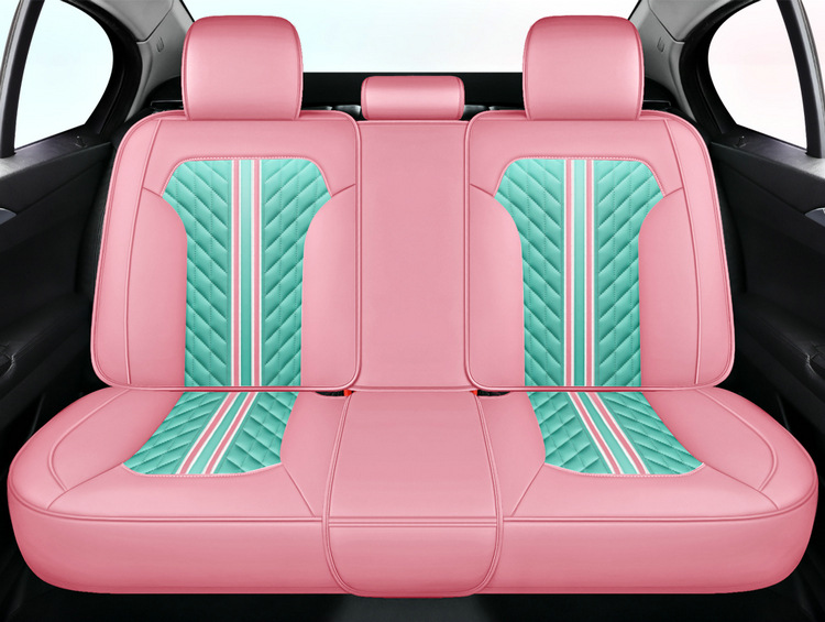 All-Inclusive Full Leather Four-Season Universal Car Seat Cushion Summer Leather Seat Cushion Cross-Border Amazon Wholesale Cool and Comfortable