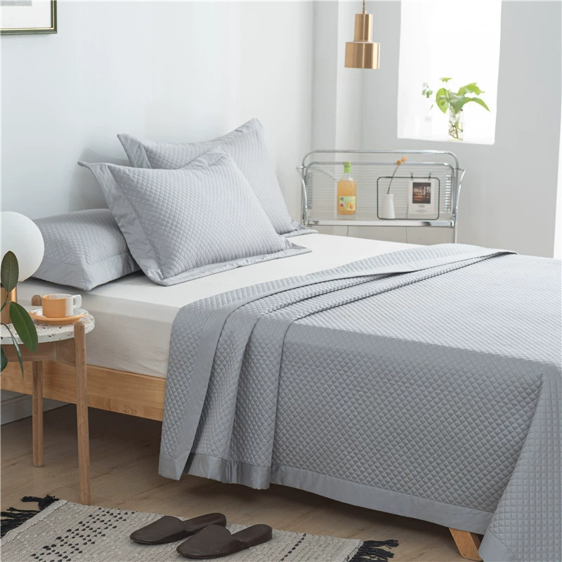 Double-sided cotton set, quilted sheet, light luxury style, high-quality style, 100 pieces, 3 piece set, increased thickness