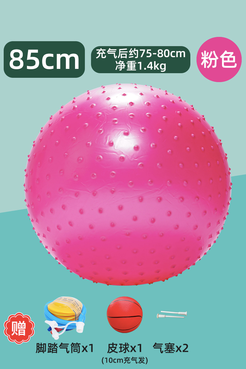 Entrenamiento sensorial infantil tactile masaje yoga bola de dragón juguetes de pelota equipo de acondicionamiento físico granular jaula bola de dragón