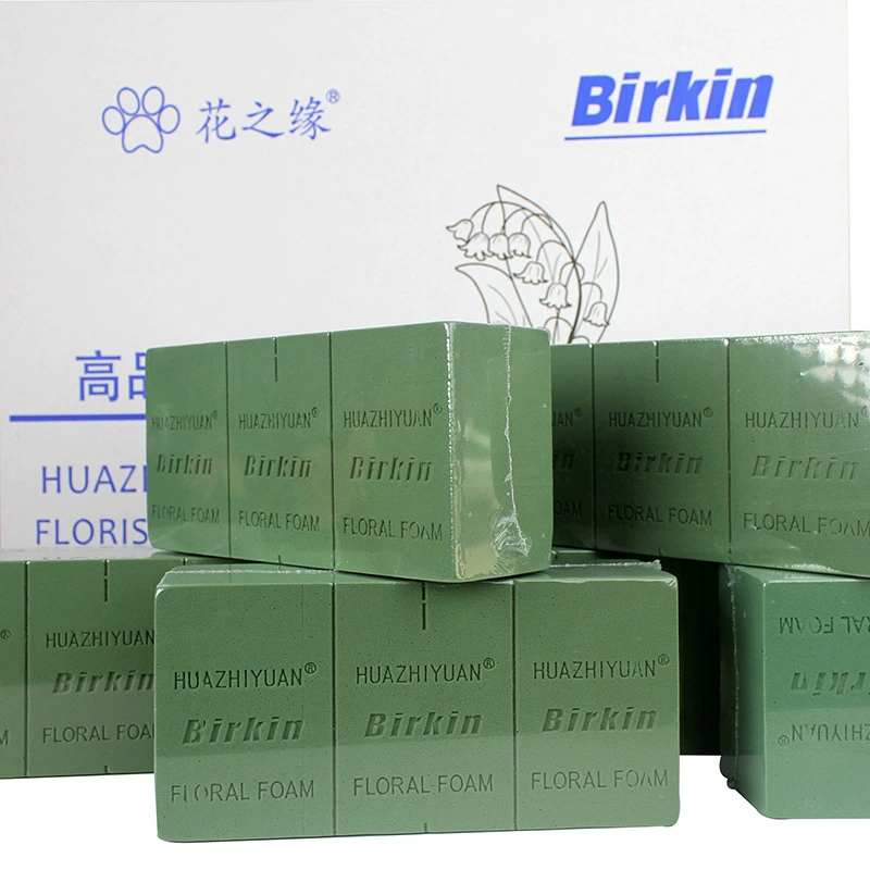 Цветочный край высокого качества свежая цветочная грязь пластиковая композиция цветочная грязь цветочная пена усиленная цветочная грязь блок впитывает воду и быстро блокирует воду в течение длительного времени