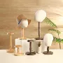 台式实木展示陈列帽架