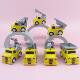 Children's small gift mini cartoon project pull back car fun anime prize toy factory wholesale direct supply