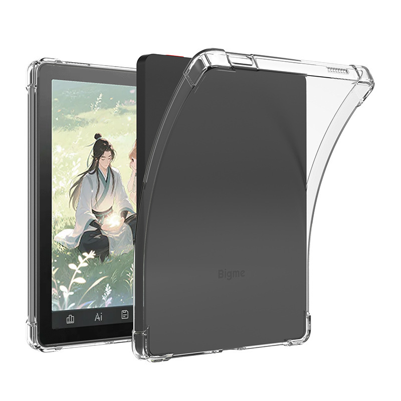 Suitable for Bigme B6 E-Book Reader Protective Case 6inch Airbag Anti-Fall Transparent Tpu Soft Case