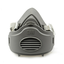 3M3200防尘面罩工业粉尘车间打磨防灰尘防异味透气可清洗防护面具