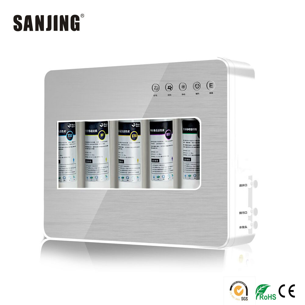 Purificador de agua potable para el hogar directa superfilter grifo de cinco niveles Filtro de cocina regalo de comercialización purificador de agua mineral