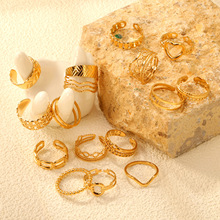 �羳ŷ��18K��ָŮINS��ʱ�и������ʿ��ڼ��ν�ɫָ������ֽ�ָ