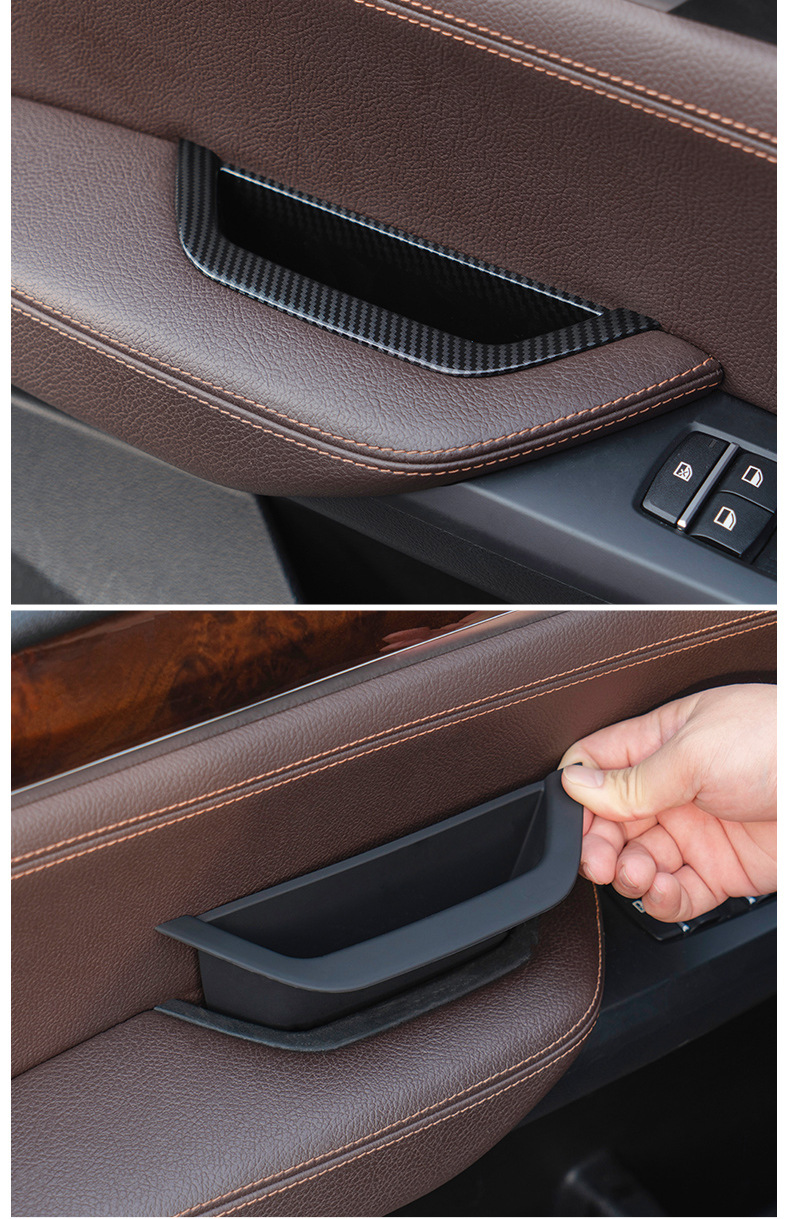 Suitable for BMW X3X4 interior door handle F25F26 car door handle protective cover cross-border foreign trade interior accessories