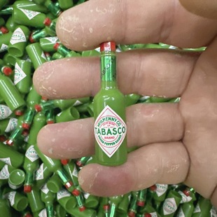 Authentic Supermarket Blind Bag Miniature Surprise Toy Supermarket Collection Pool Green Chili Sauce Model Creative Small Size