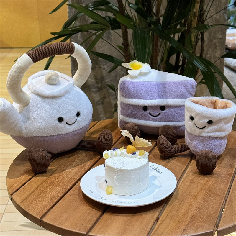 趣味包包蛋糕玩偶甜品jellycat公仔迷你创意仿真毛绒玩具娃娃机|undefined