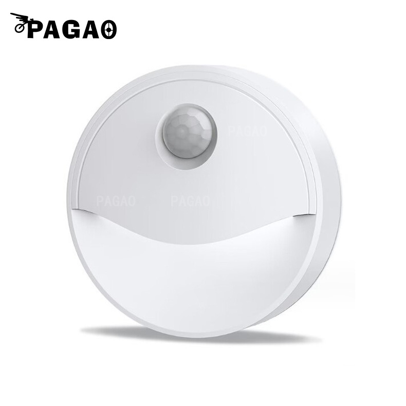 Индукционный ночник, интерьерное освещение для шкафа, батарея, физиологичное индукционное бра, человеческий датчик