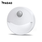 Индукционный ночник, интерьерное освещение для шкафа, батарея, физиологичное индукционное бра, человеческий датчик