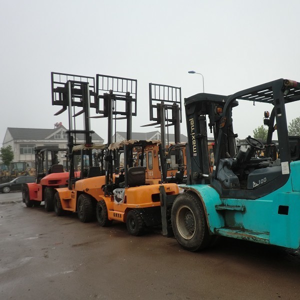 HeLiHangzhou mercado mayorista de carretillas elevadoras de segunda mano 3,5 toneladas 3 toneladas 5 toneladas 7 toneladas 10 toneladas de carretillas elevadoras de soporte alto