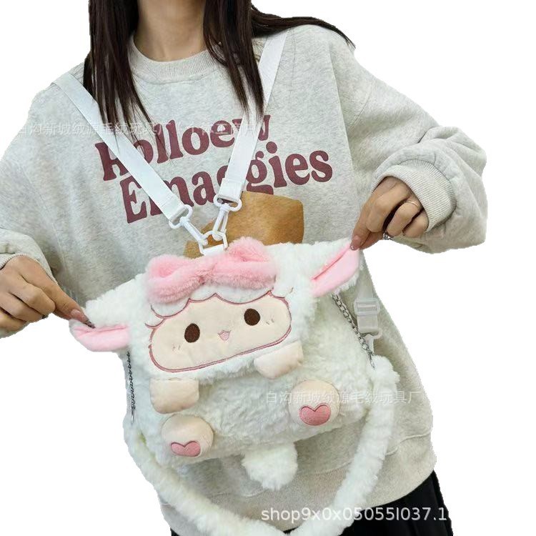 漫画バッグカピバラバックパックぬいぐるみバッグかわいい女の子カレッジ JK 多用途バックパックイン日本のスクールバッグ|undefined