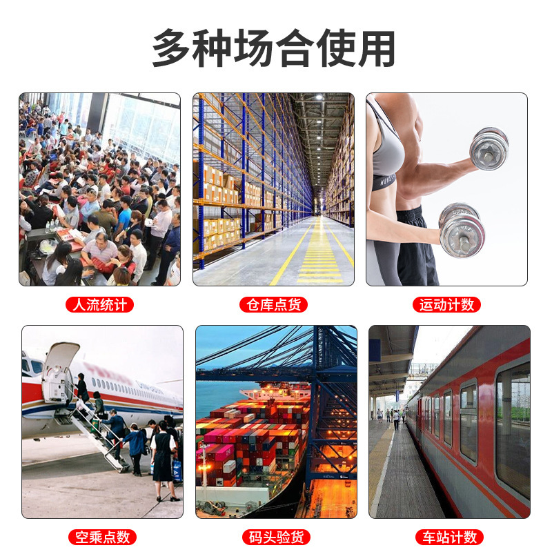 機械カウンター手動点数器金属人流量計次客流量計数器計数表仏神器|undefined