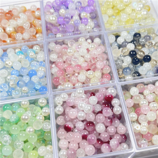 ���b100g/�� 6-10mm�����龧���ֹ�diy��������ִ�ɢ���Ʒ���